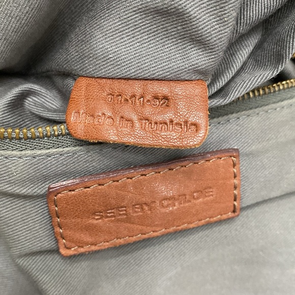 See By Chloe Authentic Soft Perforated Leather Handbag/Hobo/Shoulder Bag - Picture 11 of 16